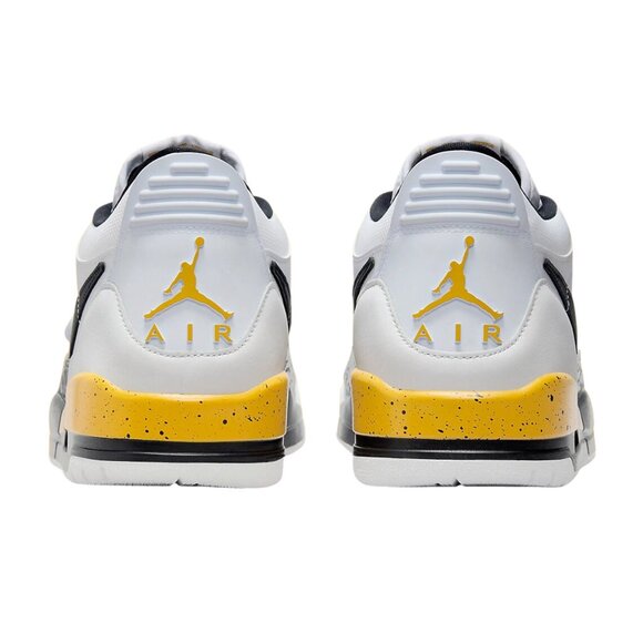 Jordan Legacy 312 Low Tour Yellow CD7069-107 Black White Cement sz 8 1 3 Alpha - Picture 14 of 16